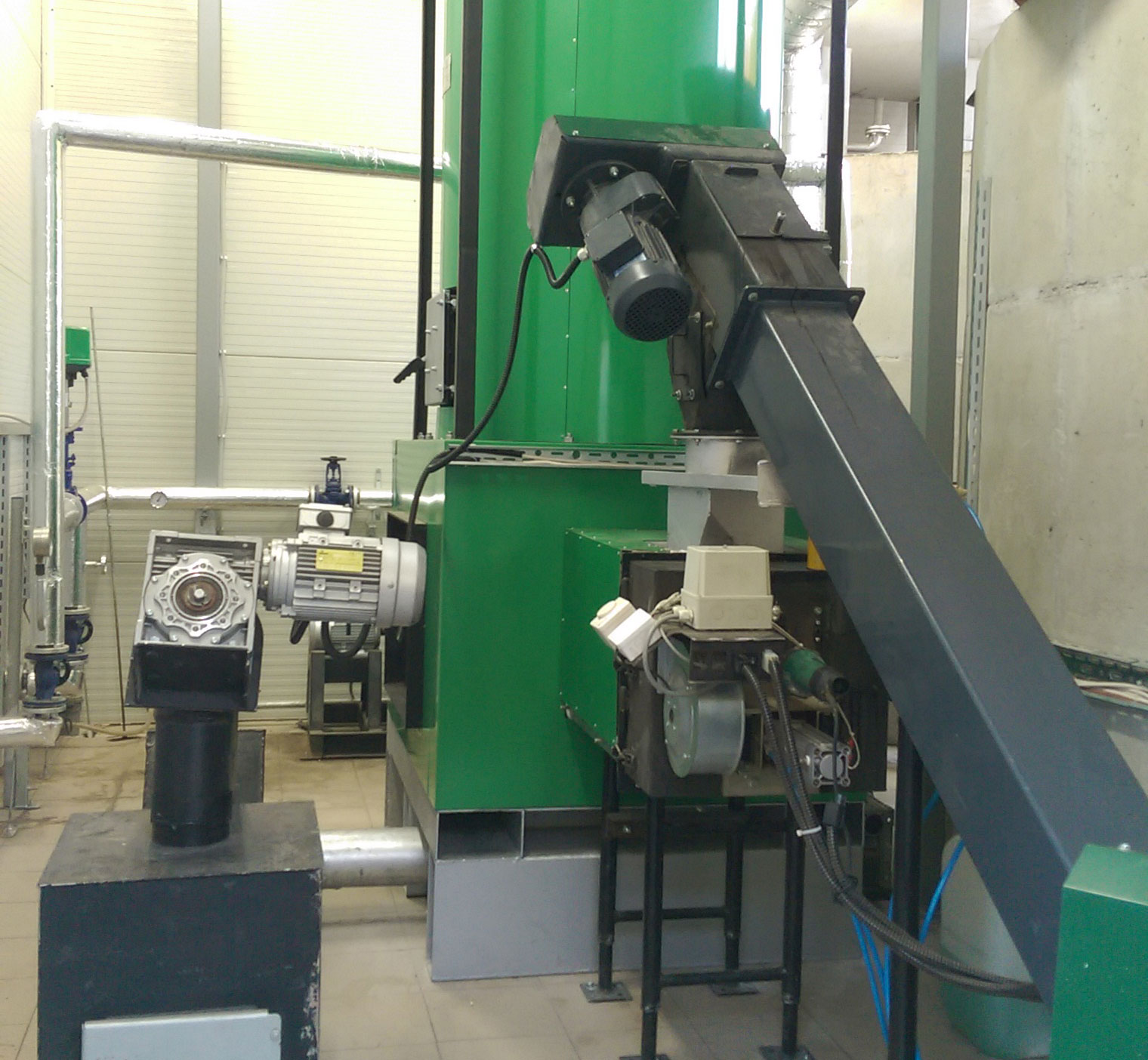 Biomass boiler